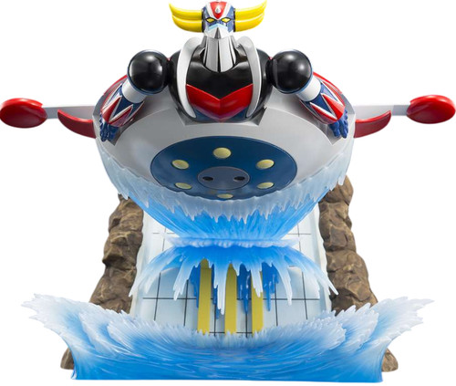 Goldrake scene robot statue - 02,