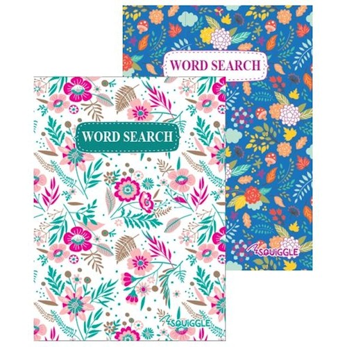 Floral wordsearch a5 word - wordsearch,