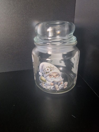 Small christmas jar - christmas, glass
