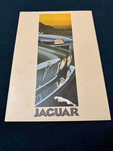 Jaguar range brochure c1980 - range,