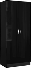 High Gloss 2 Door Wardrobe