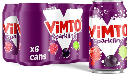 Vimto fizzy fruit drink - vimto,