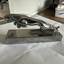 Jaguar leaper silver metal - jaguar,