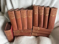 Charles Dickens works in 14 hardback volumes  by Odhams Press Ltd, c1930