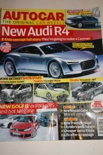 Autocar Magazine 20 Jan 2010 VW Golf R Focus RS Megane 250 Lotus Evora 2+0