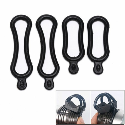 Bike light fastening - 4x,