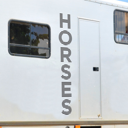 Horses decals vertical - horses, decals-