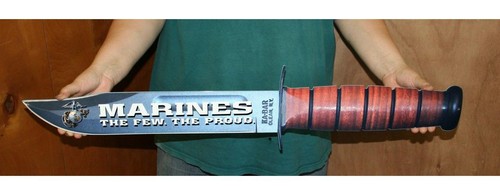 Usmc bar with - usmc, ka-bar
