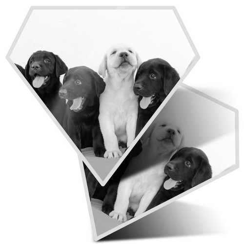 Diamond stickers cm bw - 2,