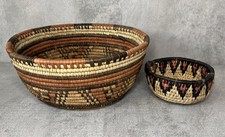 African Tribal Style Hand Woven Baskets