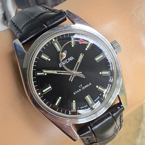 Vintage enicar men manual - vintage, men's
