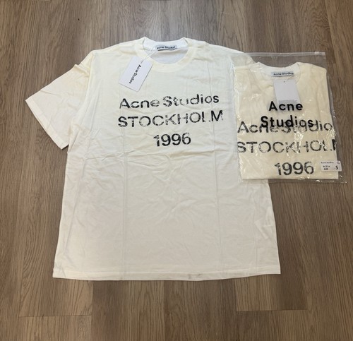 Acne studios white - white, t