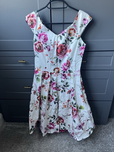 Mylene klass white floral - klass,