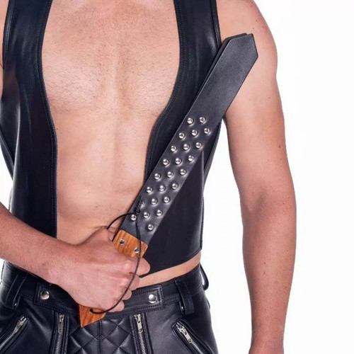 Prowler red leather studded - prowler,