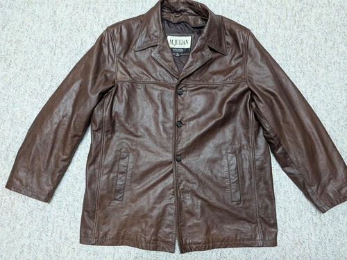 Vintage 1990s leather jacket - 1990s,