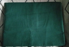 QUALITY  SINGLE  BED  SIZE  POLYESTER  /  COTTON  FLAT  SHEET  FOREST  GREEN