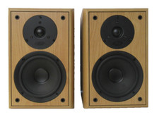 Pair eltax symphony 4.2 Bookshelf speakers Vintage Hifi Tested & working 130w