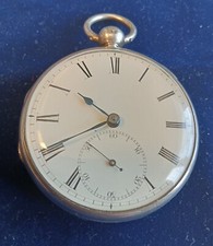 Silver Fusee Pocket Watch dated 1834
