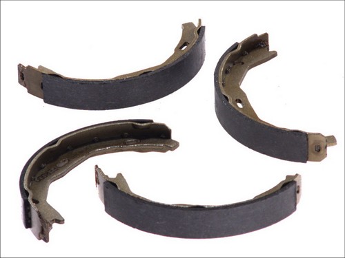 Parking brake shoes - set, rear