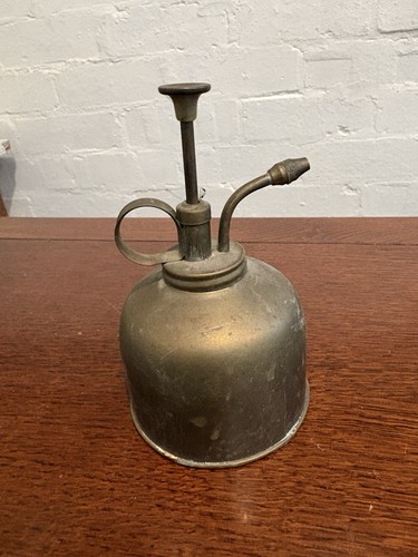 Vintage brass plant mister - plant,