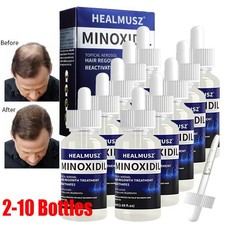 Minoxidil 5% Hair Regrowth Treatment Topical Solution for Men 10 Month Supply