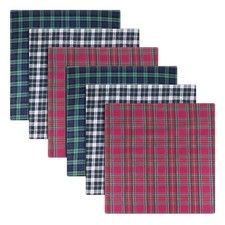 Mens Tartan Cotton