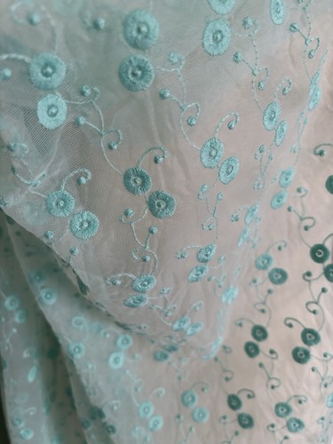 Embroidered tulle from - embroidered,