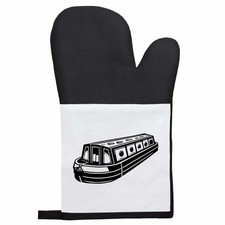 'Canal Boat' Oven Glove / Mitt (OG00024282)