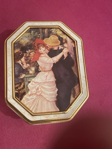 Vintage tin box metal old - vintage,