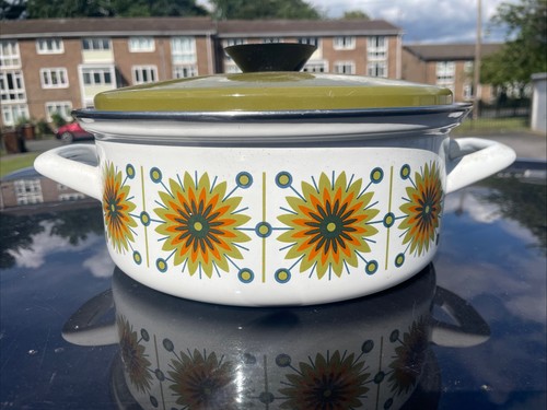 Vintage stock pot pan - stock,