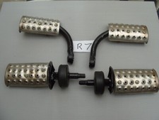 Ural custom footrest complete set made stainless plate trail trial pillion peg