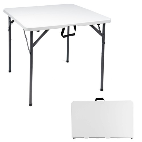 3ft square white folding table - 3ft,