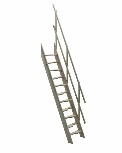 Wooden staircase kit loft - staircase,