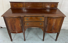 J H Waring Large Flame Mahogany Sideboard Circa 1920