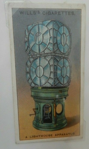 Vintage trade card lighthouse - trade,