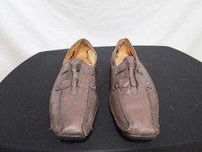 Gabor Brown Leather Square Toe