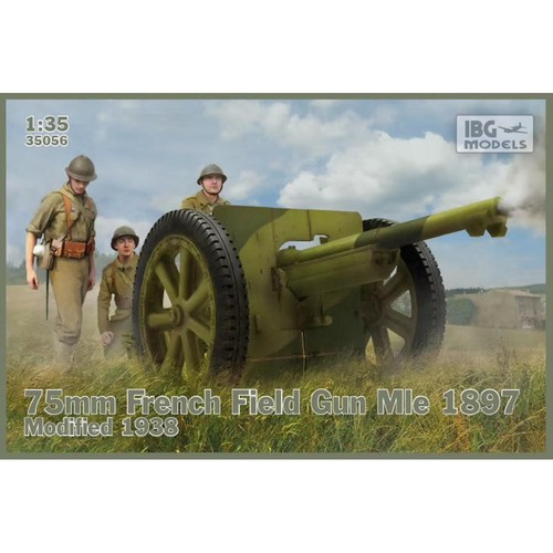 Ibg models 35056 75mm french - models,