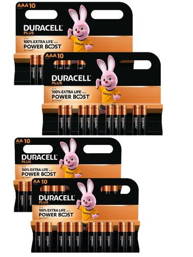 Duracell aaa batteries plus - duracell,
