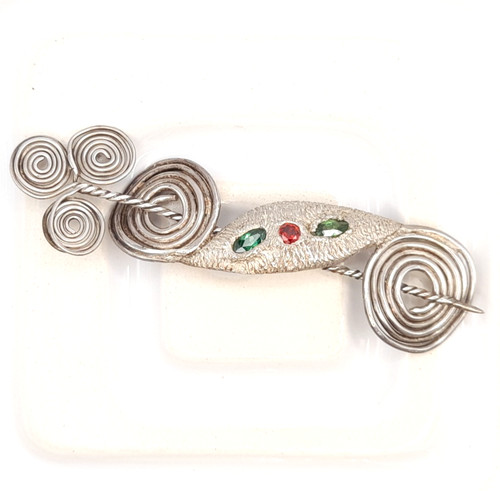 Handmade abstract penannular - handmade,