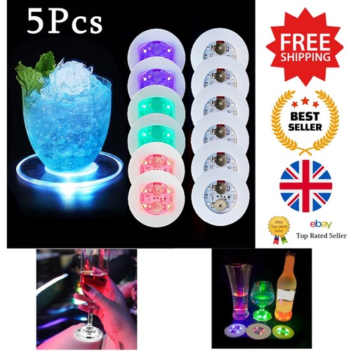 Luminous coasters light up - luminous,
