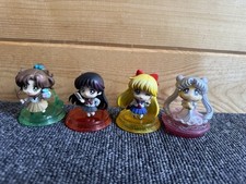 Sailor Moon Chara figures School uniform with stands no box