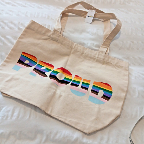 Pride proud cotton tote - proud,