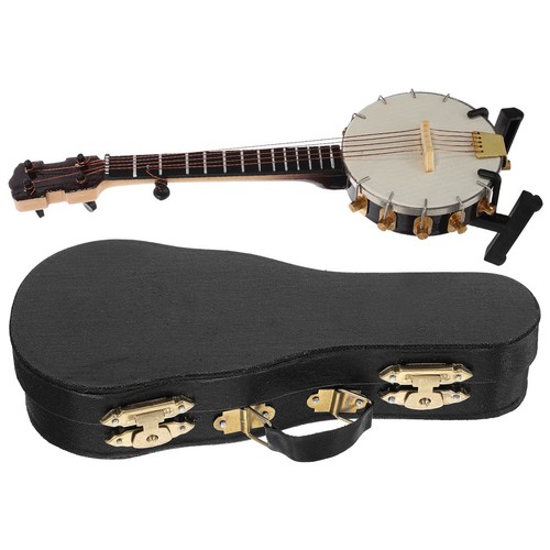 Small banjo decor - banjo, miniature