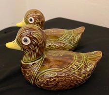 Vintage studio pottery duck
