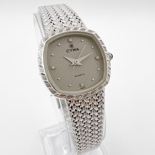 Cyma wristwatch vintage analog - cyma,