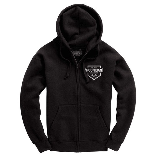 Hoonigan bracket zip hoodie - x, zip-hoodie