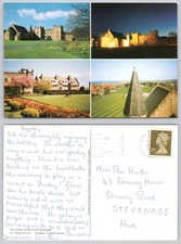 c30712 St Hilda's Priory Whitby Yorkshire England  postcard 2000 stamp
