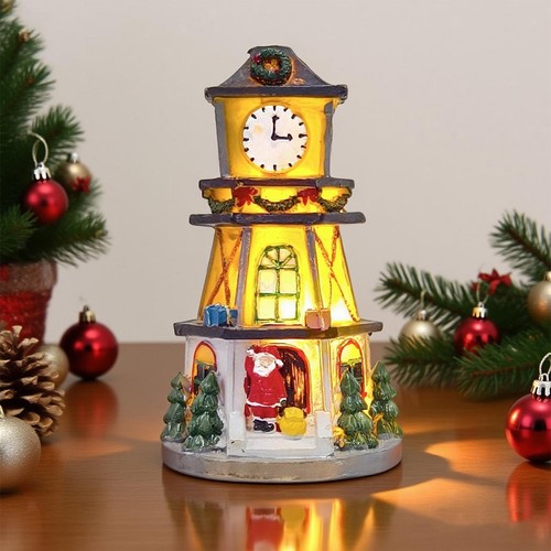 Lighted christmas village - christmas,
