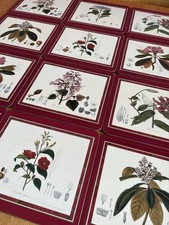 12 Pimpernel Placemats Flora