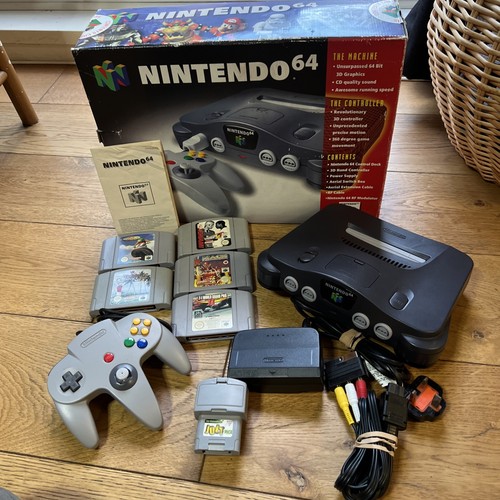 Nintendo n64 console - nintendo, control